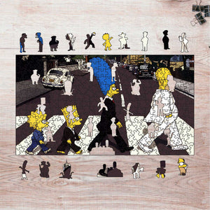 Rompecabezas Pers.Los Simpsons de 341 Piezas C:38.8 Puzzles Peru - Series / Los Simpsons / 341 - ROMPECABEZAS