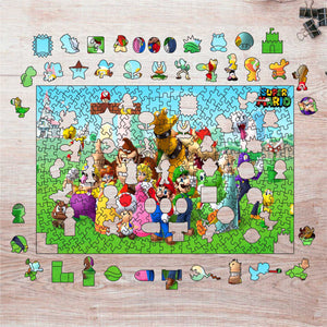 Rompecabezas Pers.Mario Bros C:22.2 Puzzles Peru - M- 352 Pzas / Mario Bros - ROMPECABEZAS