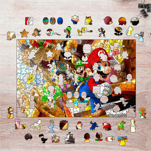 Rompecabezas Pers.Mario Bros C:22.5 Puzzles Peru - M- 352 Pzas / Mario Bros - ROMPECABEZAS