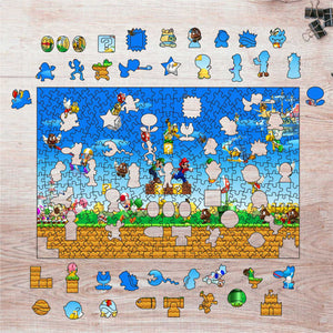 Rompecabezas Pers.Mario Bros C:22.6 Puzzles Peru - M- 352 Pzas / Mario Bros - ROMPECABEZAS