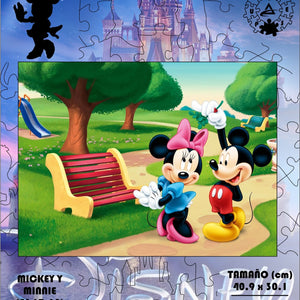 Rompecabezas Pers.Mickey y Minnie C:17.12 Puzzles Peru - ROMPECABEZAS