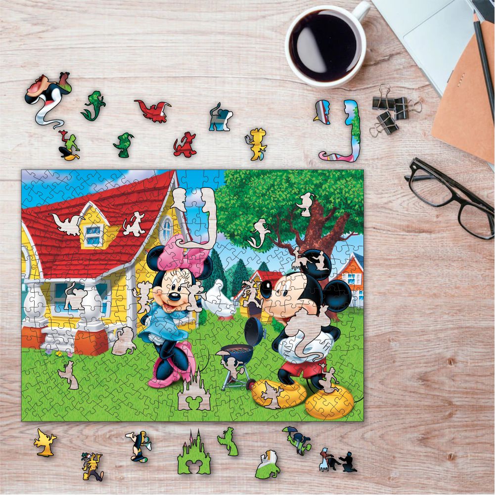 Rompecabezas Pers.Mickey y Minnie C:17.13 Puzzles Peru - M- 359 Pzas / Disney - ROMPECABEZAS