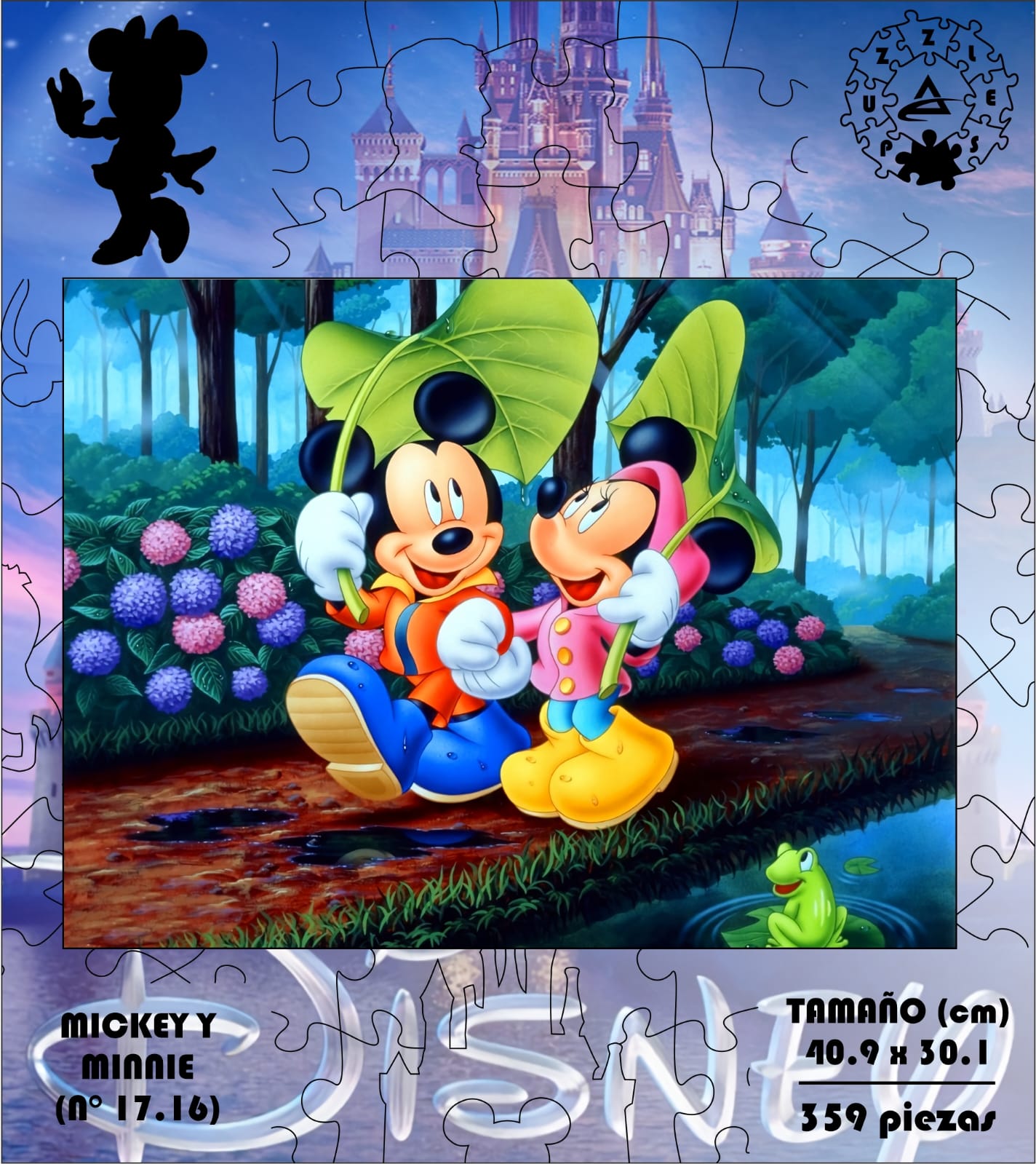 Rompecabezas Pers.Mickey y Minnie C:17.16 Puzzles Peru - ROMPECABEZAS