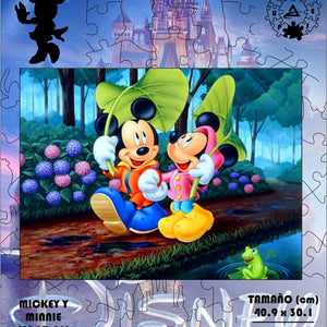Rompecabezas Pers.Mickey y Minnie C:17.16 Puzzles Peru - ROMPECABEZAS