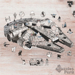 Rompecabezas Pers.Millenium Falcon C:72.1 Puzzles Peru - M- 204 Pzas / Star Wars - ROMPECABEZAS