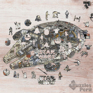 Rompecabezas Pers.Millenium Falcon C:72.2 Puzzles Peru - M- 253 Pzas / Star Wars - ROMPECABEZAS