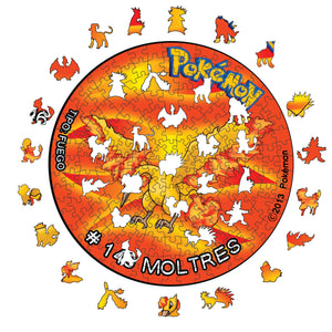 Rompecabezas Pers.Moltres C:8.146 Puzzles Peru - M- 217 Pzas / Pokemon - ROMPECABEZAS