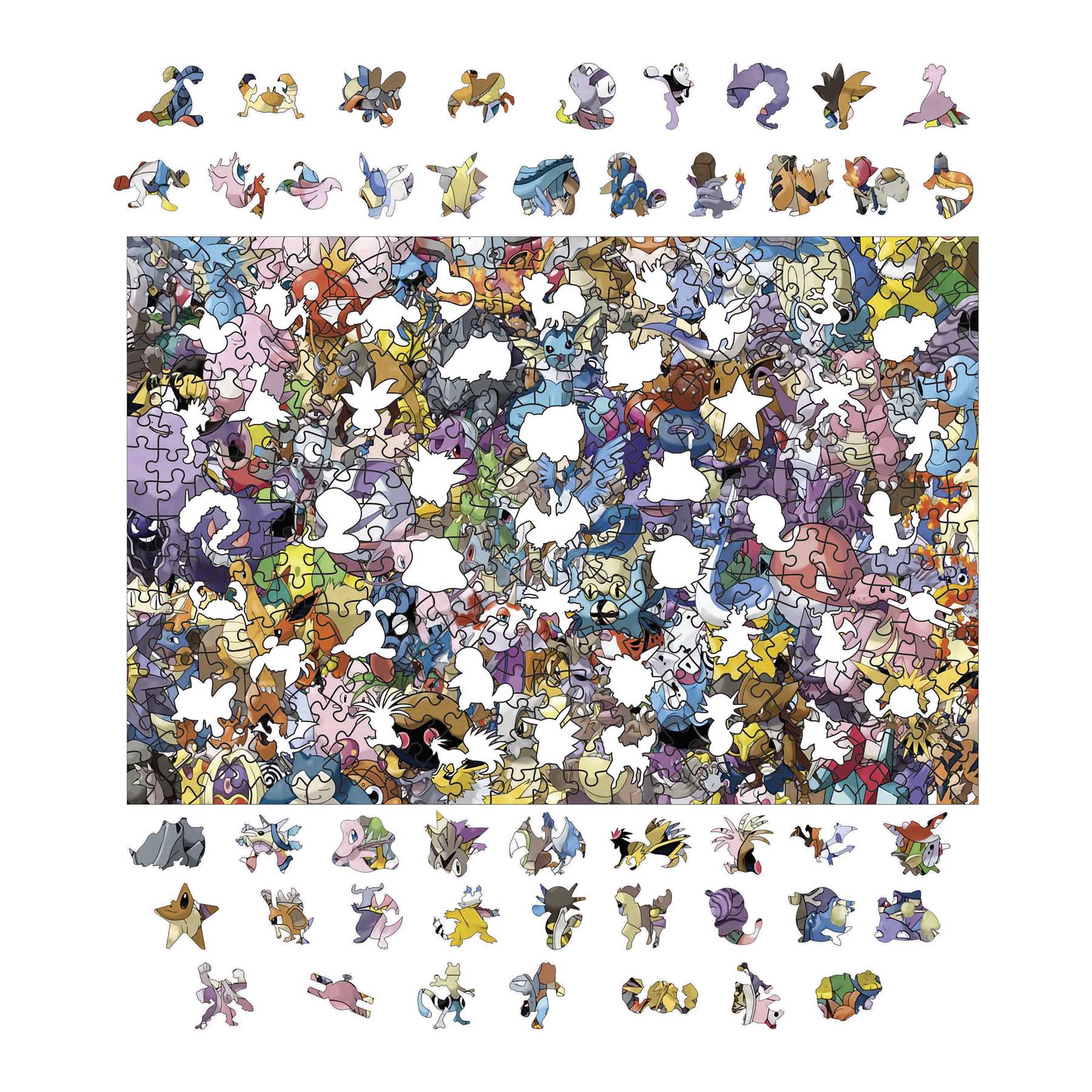 Rompecabezas Pers.Pokemon C:31.17 Puzzles Peru - M- 350 Pzas / Pokemon - ROMPECABEZAS