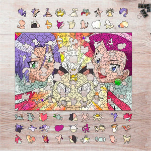 Rompecabezas Pers.Pokemon C:31.21 Puzzles Peru - M- 350 Pzas / Pokemon - ROMPECABEZAS