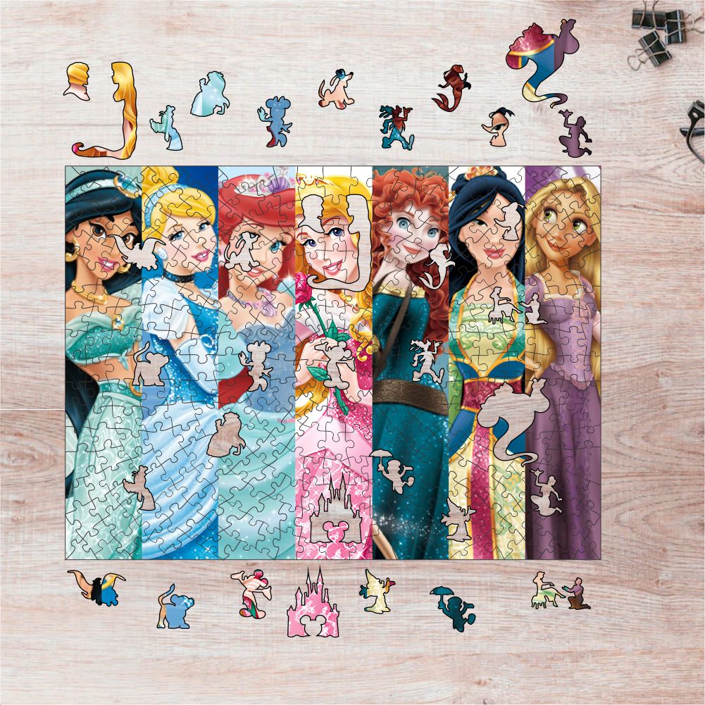 Rompecabezas Pers.Princesas C:17.34 Puzzles Peru - M- 359 Pzas / Disney - ROMPECABEZAS