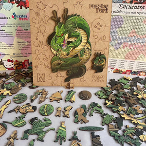 Rompecabezas Pers.Sheng Long C:70 Puzzles Peru - M- 232 Pzas / Dragon Ball - ROMPECABEZAS