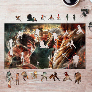Rompecabezas Pers.Shingeki C:43.1 Puzzles Peru - M- 338 Pzas / Atack on Titans - ROMPECABEZAS