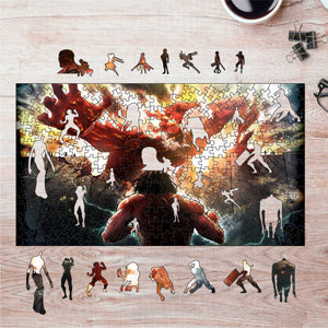 Rompecabezas Pers.Shingeki C:43.7 Puzzles Peru - M- 338 Pzas / Atack on Titans - ROMPECABEZAS