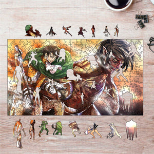 Rompecabezas Pers.Shingeki C:43.8 Puzzles Peru - M- 338 Pzas / Atack on Titans - ROMPECABEZAS