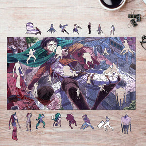 Rompecabezas Pers.Shingeki C:43.9 Puzzles Peru - M- 338 Pzas / Atack on Titans - ROMPECABEZAS