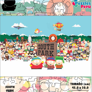 Rompecabezas Pers.South Park C:65.1 Puzzles Peru - ROMPECABEZAS