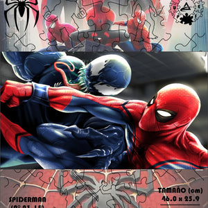 Rompecabezas Pers.Spiderman C:23.15 Puzzles Peru - ROMPECABEZAS