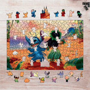 Rompecabezas Pers.Stitch C:55.1 Puzzles Peru - M- 338 Pzas / Disney - ROMPECABEZAS