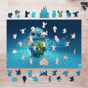 Rompecabezas Pers.Stitch C:55.5 Puzzles Peru - M- 338 Pzas / Disney - ROMPECABEZAS