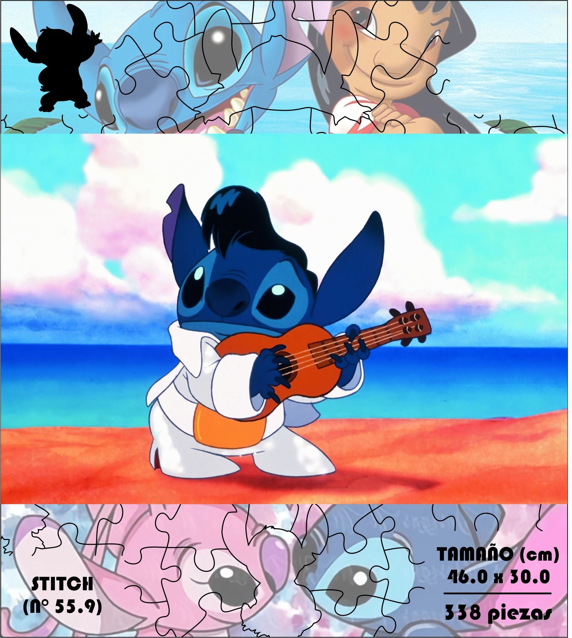 Rompecabezas Pers.Stitch C:55.9 Puzzles Peru - ROMPECABEZAS