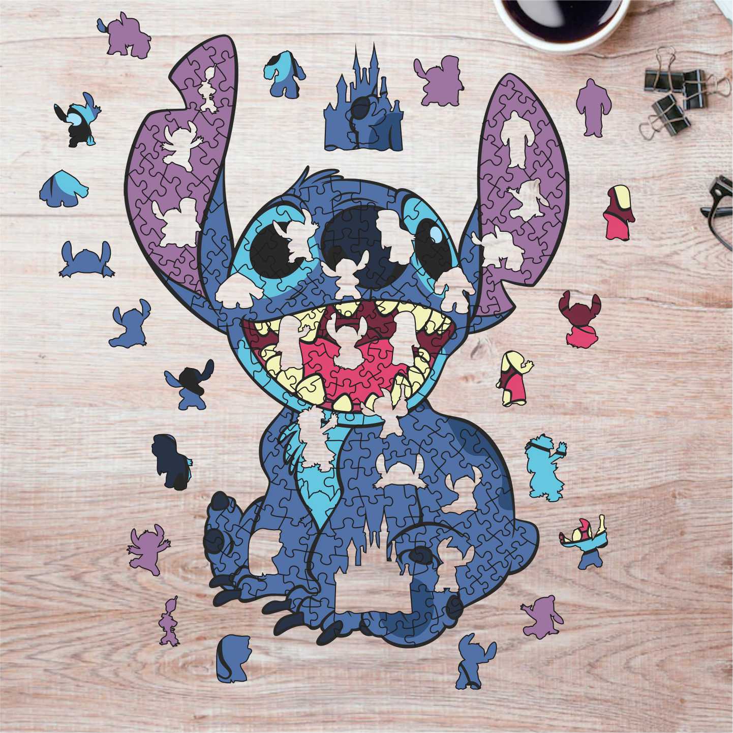 Rompecabezas Pers.Stitch C:75 Puzzles Peru - ROMPECABEZAS