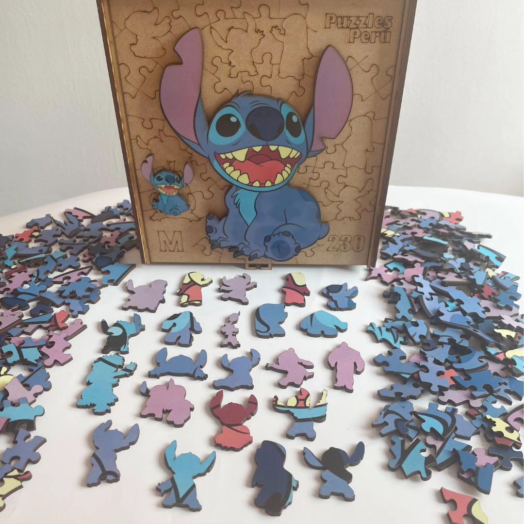 Rompecabezas Pers.Stitch C:75 Puzzles Peru - M- 230 Pzas / Disney - ROMPECABEZAS