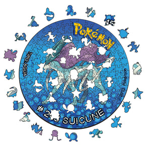 Rompecabezas Pers.Suicune C:8.245 Puzzles Peru - M- 217 Pzas / Pokemon - ROMPECABEZAS