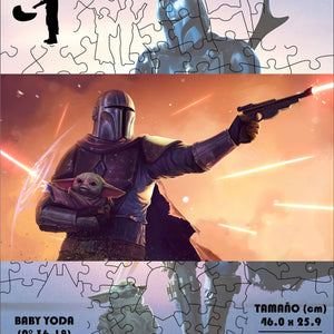 Rompecabezas Pers.The Mandalorian C:36.18 Puzzles Peru - ROMPECABEZAS