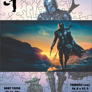 Rompecabezas Pers.The Mandalorian C:36. Puzzles Peru - ROMPECABEZAS