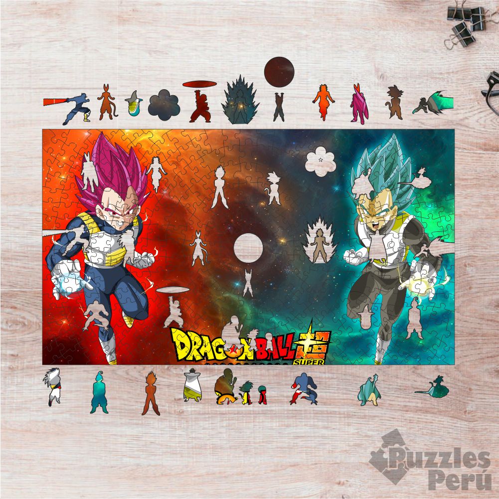 Rompecabezas Pers.Vegeta C:18.15 Puzzles Peru - M- 358 Pzas / Dragon Ball - ROMPECABEZAS