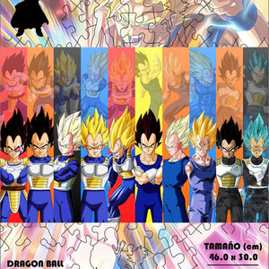 Rompecabezas Pers.Vegeta C:18.21 Puzzles Peru - ROMPECABEZAS