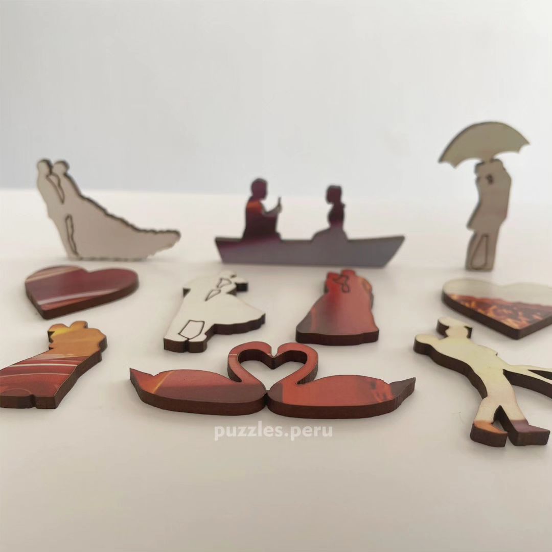 Rompecabezas Personalizado - Diseño Corazon - ROMPECABEZAS