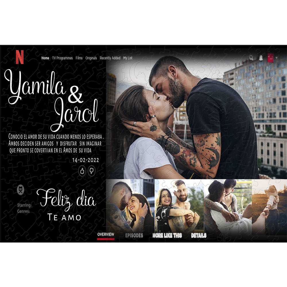 Rompecabezas Personalizado - Diseño Netflix - ROMPECABEZAS