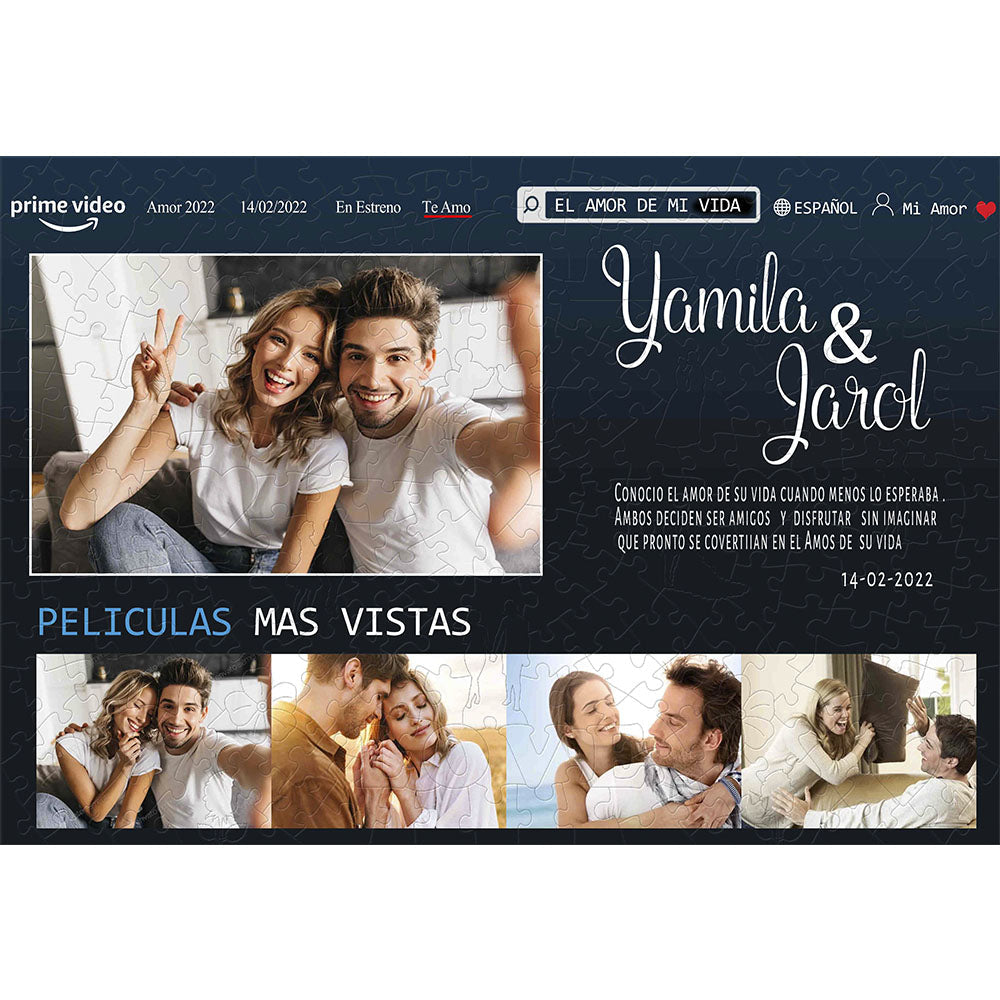 Rompecabezas Personalizado - Diseño Prime Video - ROMPECABEZAS