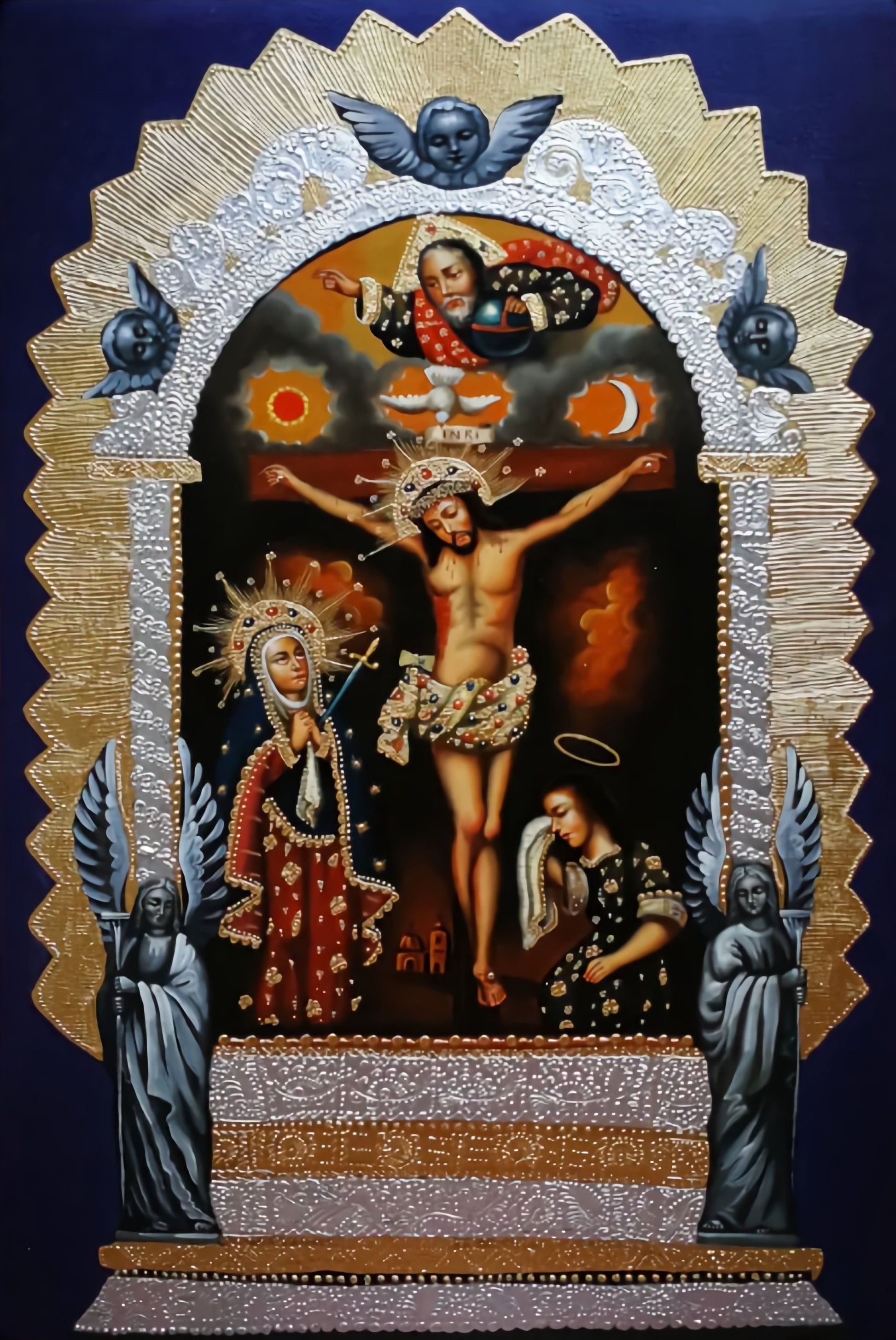 Rompecabezas Señor de los milagros COD:16.7 Person. -Puzzles Peru - M-328 Pzas / Señor de los milagros - Rompecabezas
