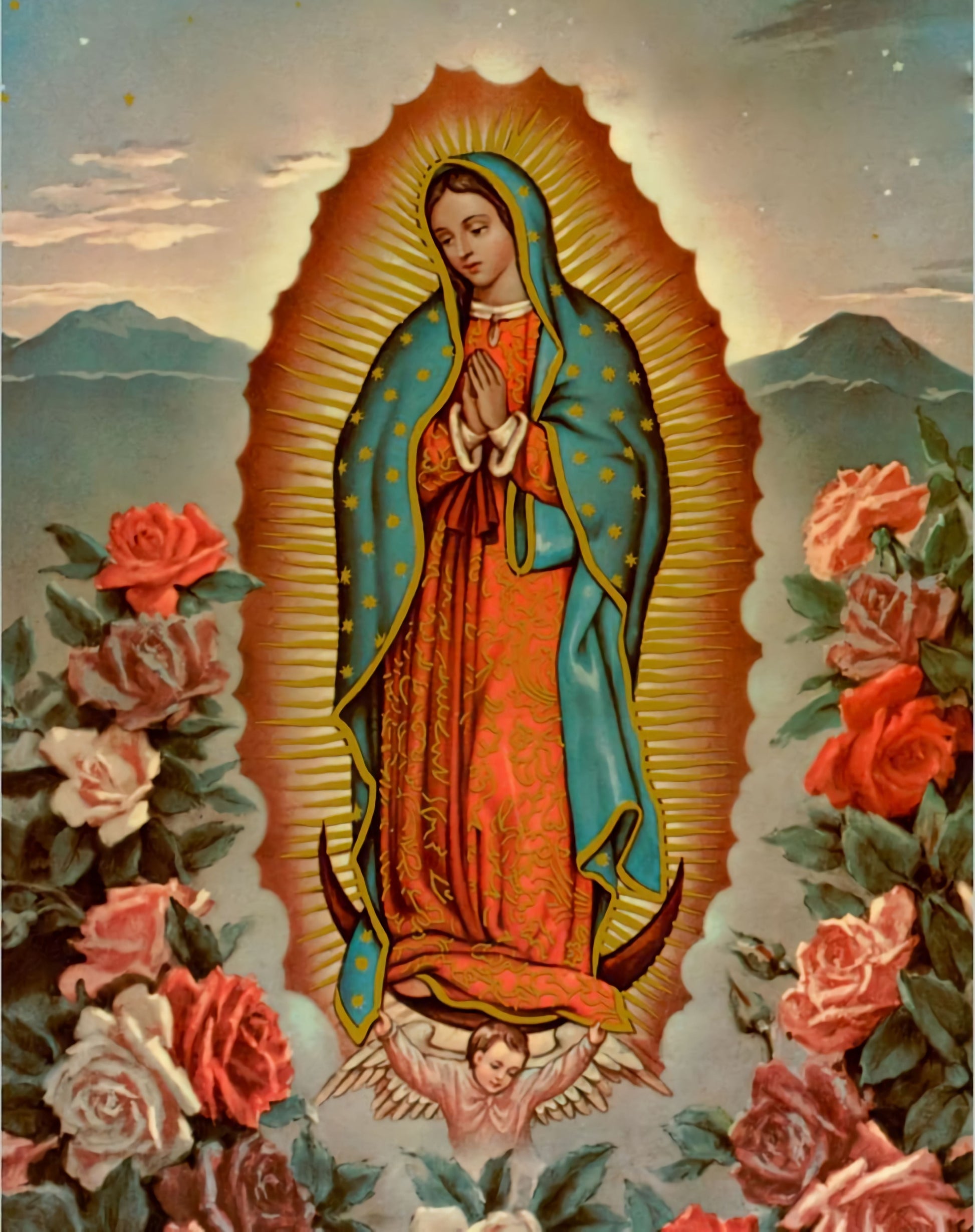 Rompecabezas Virgen de Guadalupe COD:16.4 Person. -Puzzles Peru - M-328 Pzas / Virgen de Guadalupe - Rompecabezas