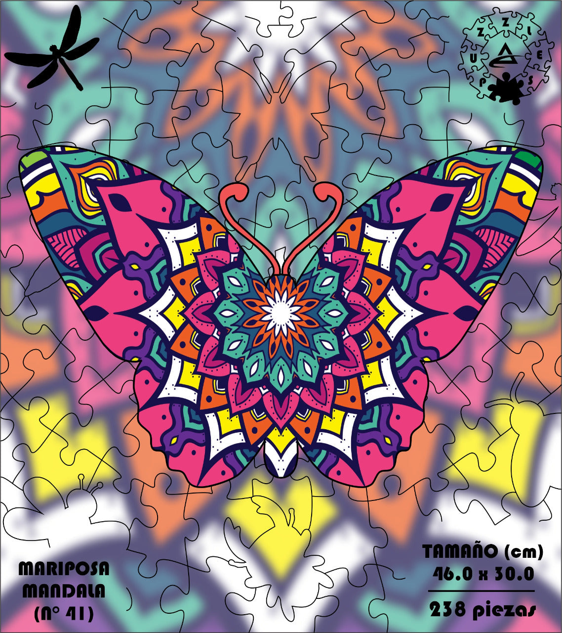 Rompecabezas Pers.Mariposa  C:41 Puzzles Peru