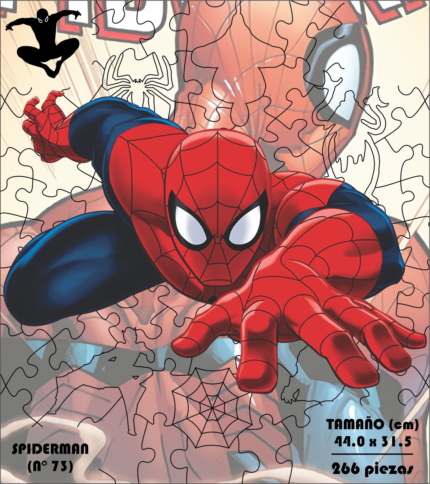 Rompecabezas Pers.Spiderman  C:73 Puzzles Peru