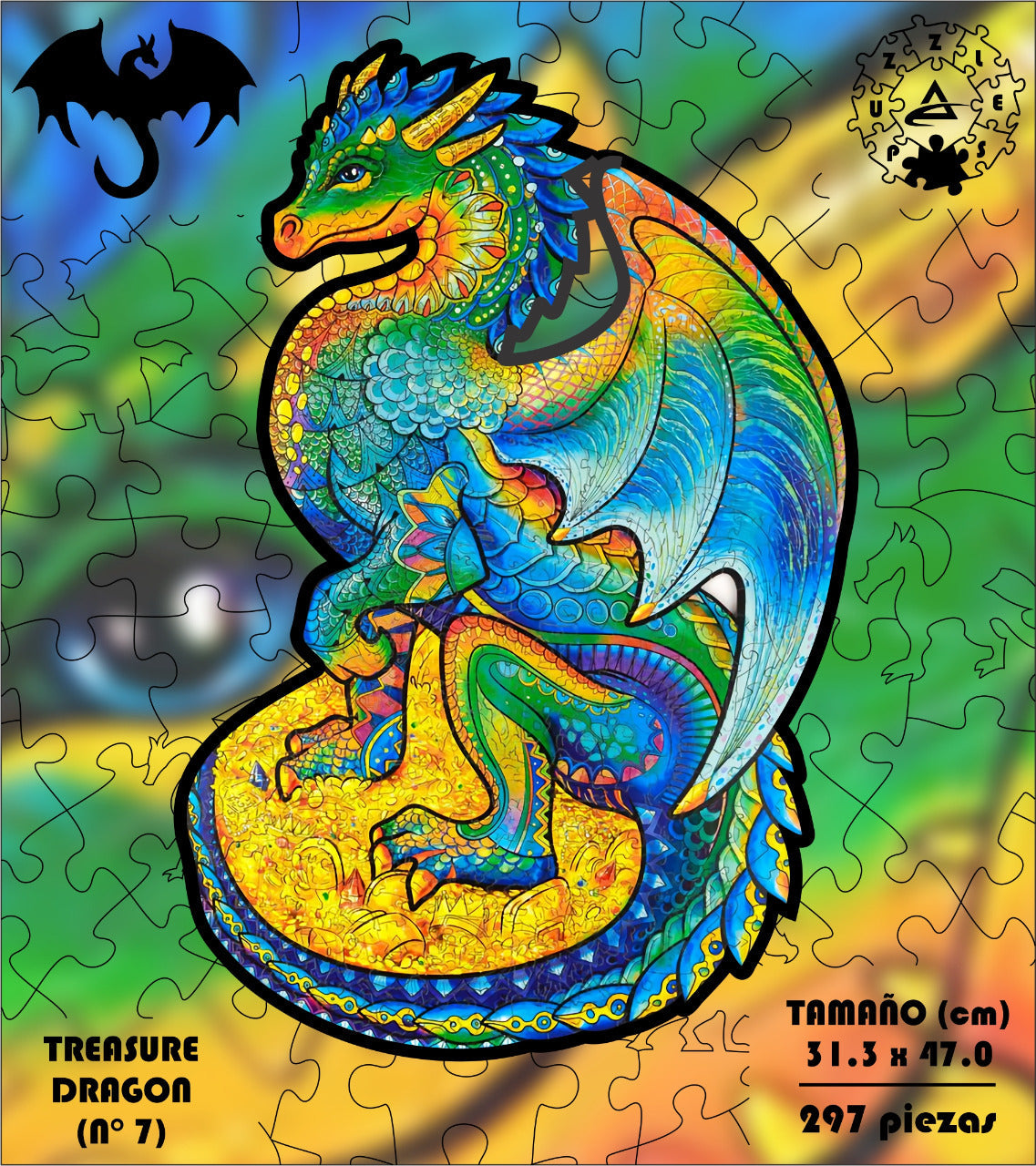 Rompecabezas Pers.Dragon  C:7 Puzzles Peru