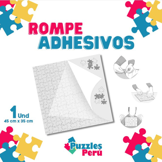 Rompe Adhesivos - Adhesivo para Rompecabezas x 1 Unid